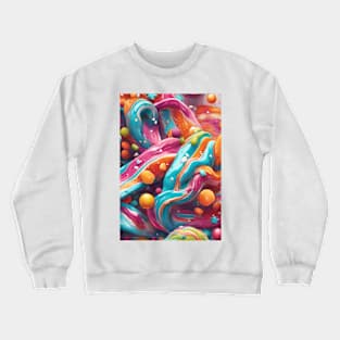 Abstract Sugar Rush Crewneck Sweatshirt